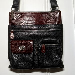 Brighton Leather Crossbody Organization Bag